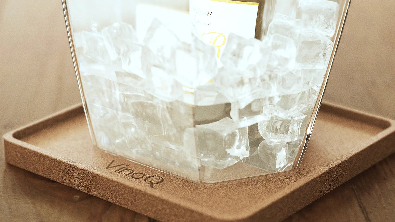 The ideal temperature for serving wine